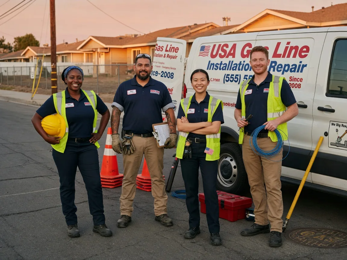 Gas Line Installation company in La Honda, CA